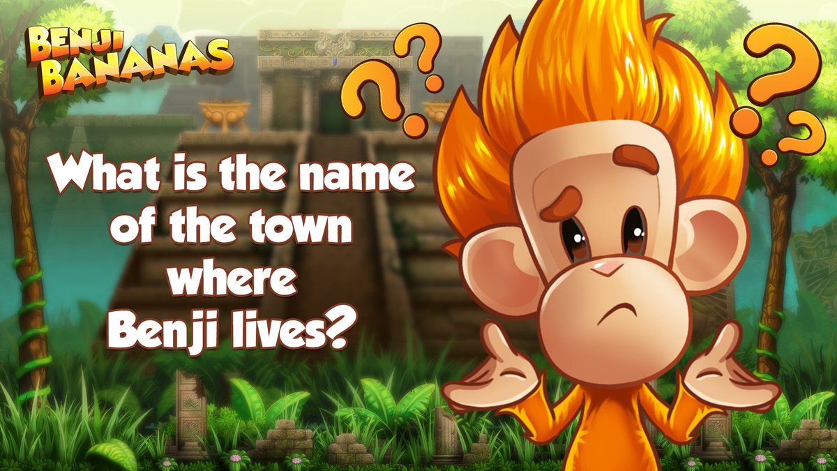 BenjiBananas's tweet photo. What is the name of the town where Benji lives?   

Remember we are giving away discord nitro on every post! 

Simply like this post and comment your answer! 
 
#BenjiStorytime https://t.co/Kgj0cIleAQ