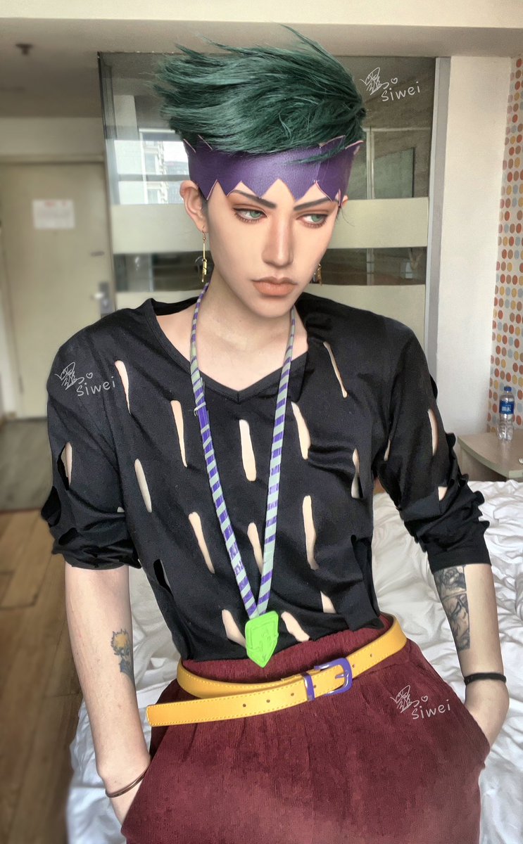 siweiperfect's tweet image. #JoJosBizarreAdventure #jojo_anime #rohankishibe #diamondisunbreakable #cosplay #jojopart4