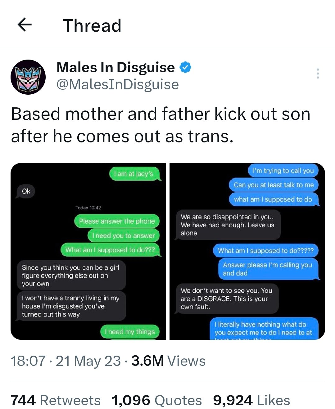 Gimmick Accounts being annoying/posting Ls on Twitter "JEGSpro