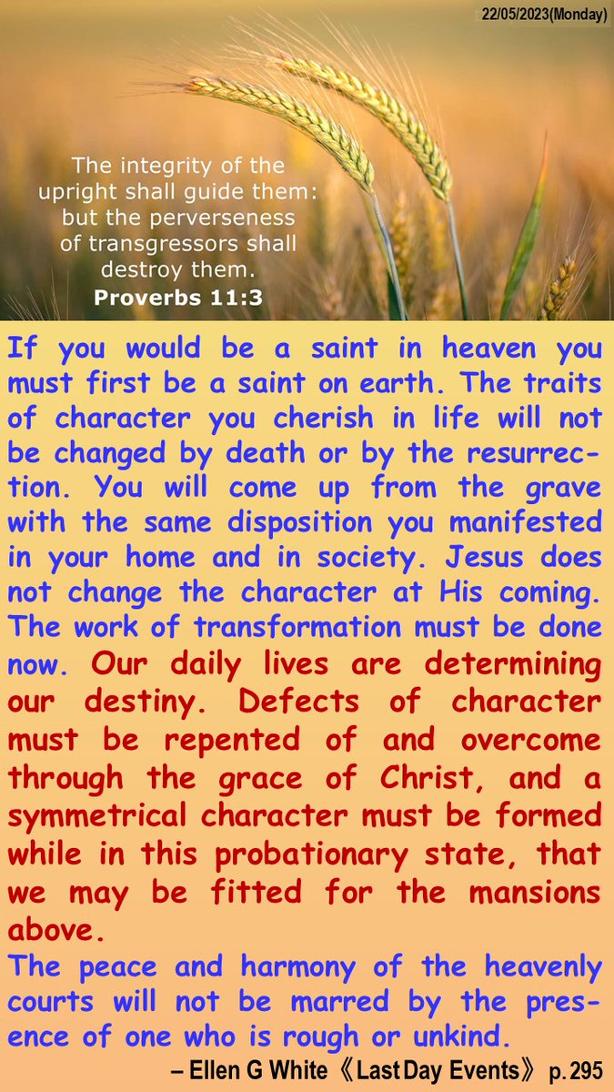 DigitalSDA's tweet photo. The integrity of the upright shall guide them; but the perverseness of transgressors shall destroy them. Proverbs 11:3 https://t.co/3OYJxST0Jy