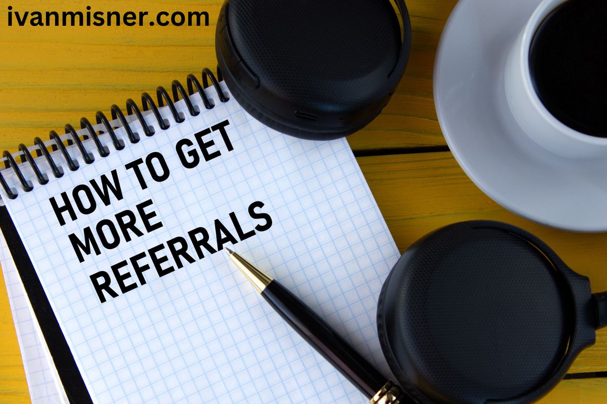 RT <a href="/IvanMisner/">Ivan Misner</a> #BNI #BNIDelhiSouth #ReferralsMarketing "In order to refer you, people must know exactly what you do – your product or service, how well you do it, &amp; how you are better than competitors.
People ask me, "What do YOU tell people about wh… "