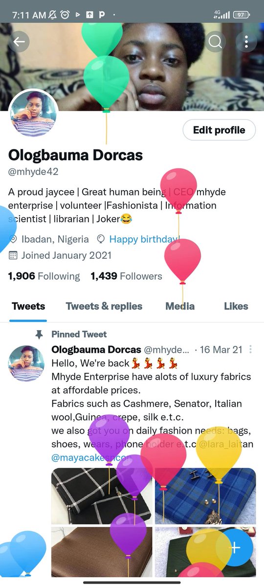 mhyde42's tweet photo. I got ballons💃💃💃
+1 and grateful https://t.co/MBfKnKLBGl