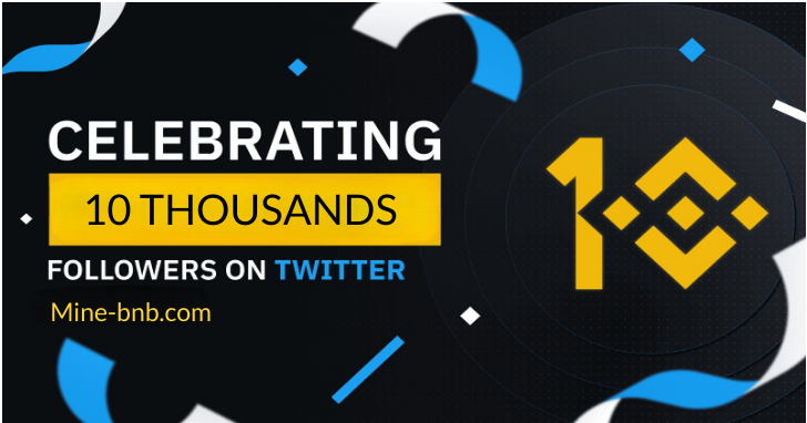 MineBNB_'s tweet photo. 10k followers! 
Thanks to every single one of you.
 #Minebnb #bnb