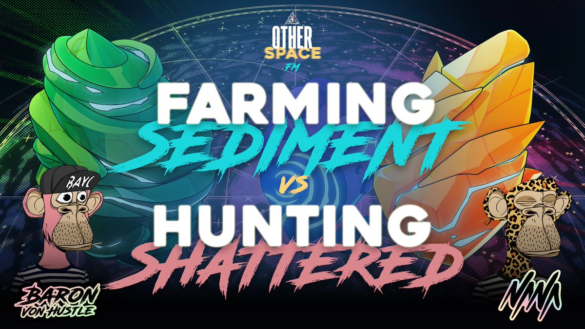 Here’s a video to help break down the latest update from <a href="/OthersideMeta/">Othersidemeta</a> and how it might work into your strategy.

WATCH
Otherside Strategies: Farming Sediment vs Hunting The Shattered in Otherside
▶️ youtu.be/4CwNw7mKvTo