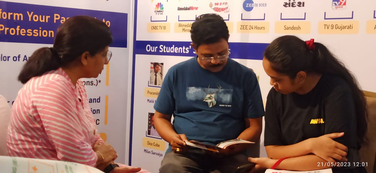 Capturing the Essence of Today, #NIMCJ at #AhmedabadMirrorEducationExpo!

#ahmedabadmirror #education #expo #students #educationexpo #ExperienceTheReal #MassCommunication #Journalism #BAJMC #MAJMC #MediaSchool #Ahmedabad #BestMediaCollege #TopMediaUniversity