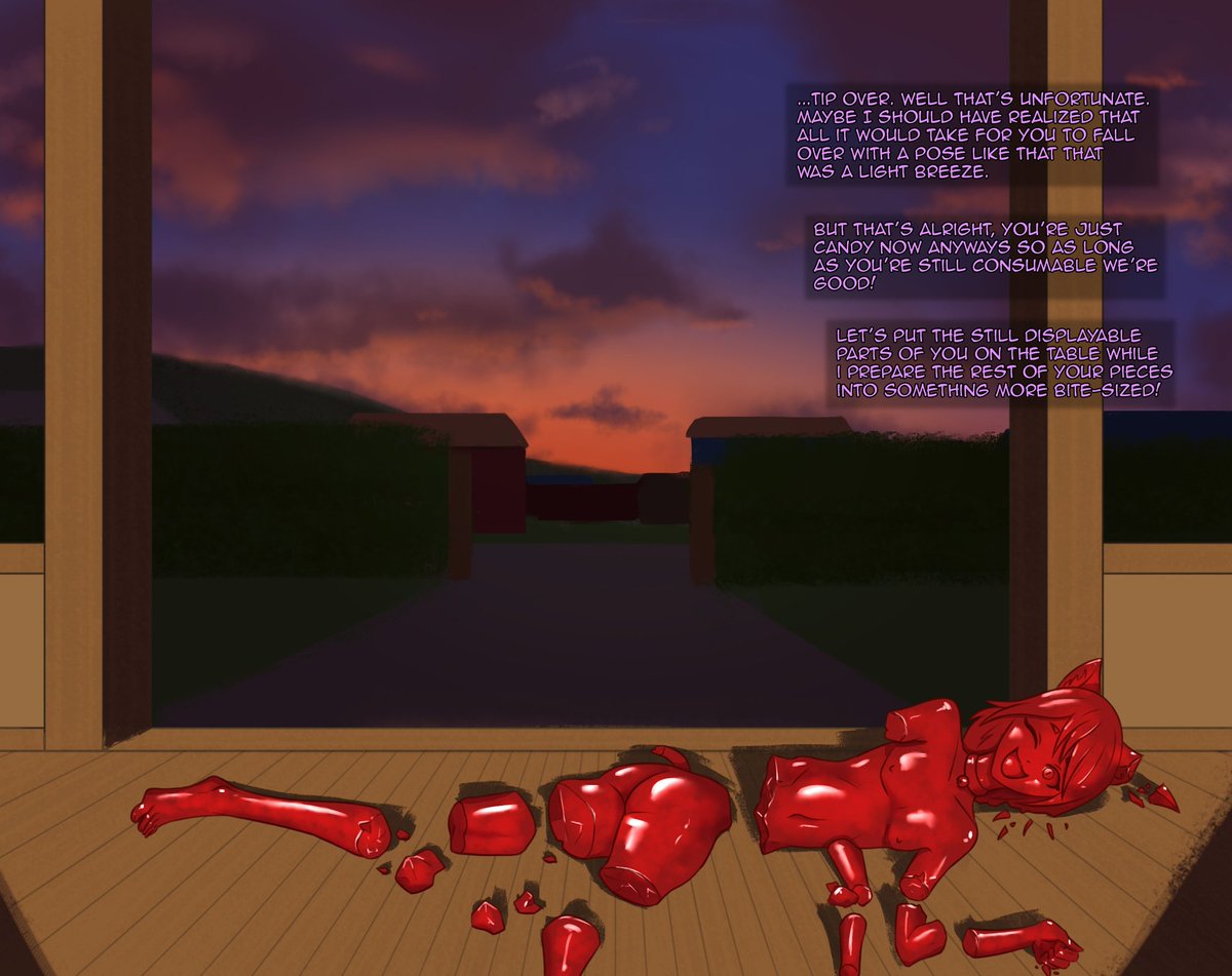 Museumofendings's tweet photo. We maaaaaaaaaaaaaybe had too nuchal candy with him in the mix and thus left him outside for anyone to enjoy him. Seemsblike he was a big hit, cause once I came too clean up, only some shards were left. Sad, I did not even get to try him
#petrification #vore #candyvore https://t.co/8T1X9Pkucn