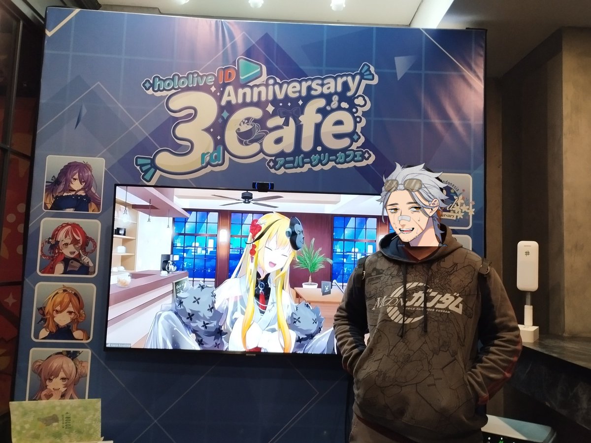 MarcoCG98's tweet photo. #holoidcaf3 #KaelaKovalskia So far so good.. Pengalaman baru buat Fan meet sama Meet and Greetnya.. Thank You.. 

P. S : Setidaknya saya sudah berhasil membawa calon pemaloe yang tersesat di sesi 2 👍 https://t.co/lrNraTRE3z