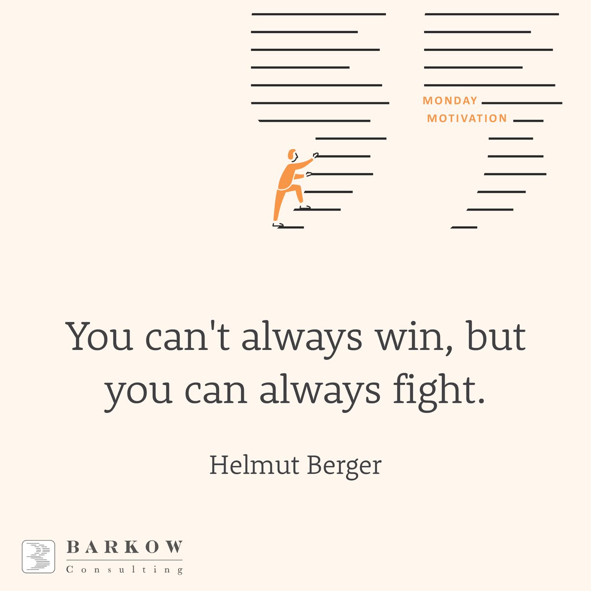 BarkowConsult's tweet photo. Monday Motivation
Helmut Berger on winning and fighting:
"You can't always win, but you can always fight."
#HelmutBerger #RIPHelmutBerger https://t.co/PcbdW90MsA