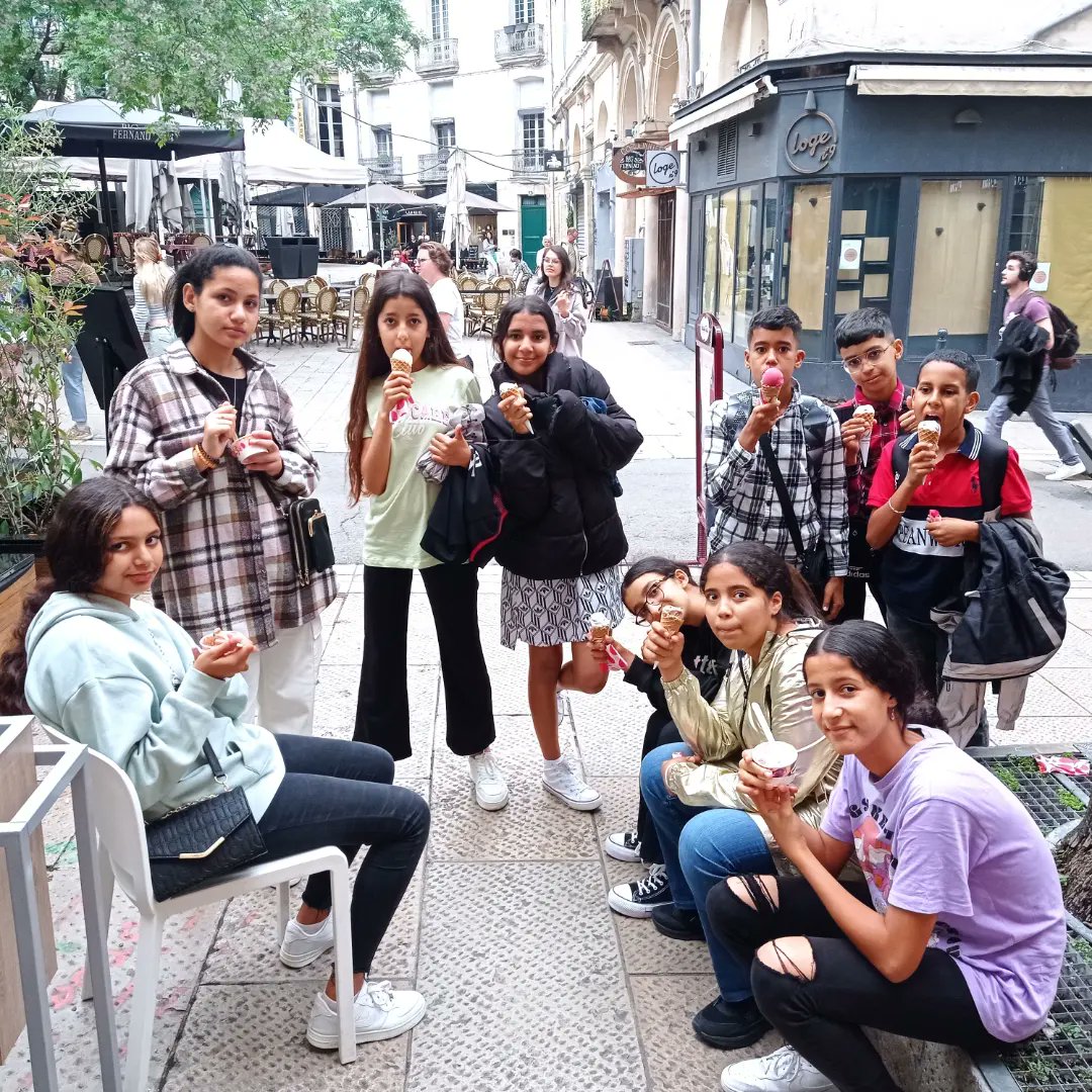 ceipelpuche's tweet photo. We are ready!Comienzan nuestros dos proyectos Erasmus+ en Montpellier (Francia).Llegada a la ciudad y recargando pilas para empezar el cole 🇨🇵🇪🇺🍦🍕 @sepiegob #erasmuspuche #Ka121 #écolelouisville @cepalmeria https://t.co/emW1kxNKcB