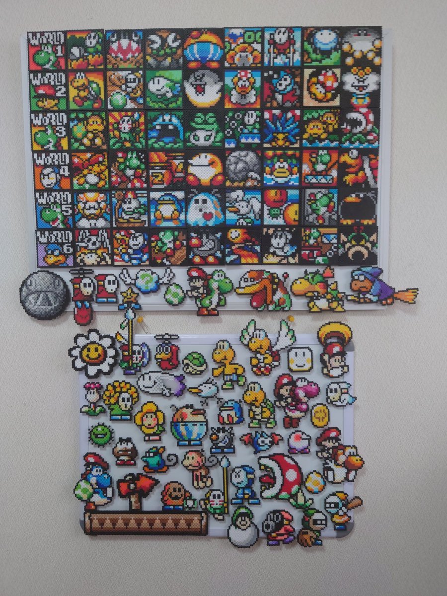 _makademia_'s tweet photo. Nintendo Switch Online「スーパーマリオアドバンス」シリーズ配信おめでとう
USA、ワールド、ヨッシーアイランド、3すべて始めて遊んだのがアドバンス版だから思い入れがある。
Yoshi’s Island: Super Mario Advance 3
#アイロンビーズ 
#ナノビーズ
#ヨッシーアイランド
#スーパーマリオアドバンス3 https://t.co/j3uCJJvYnL