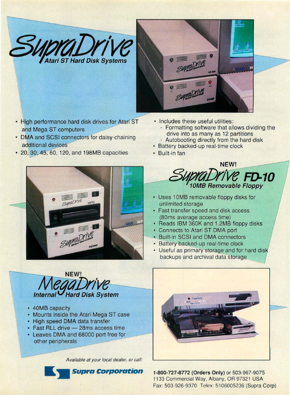 OldTechAdverts's tweet photo. The 10MB floppy in interesting. Must be proprietary floppy, this means expensive!
https://t.co/VVDyw0Xxo2
#retrocomputng #AtariSt #vintagecomputing https://t.co/LpPmyWWffO