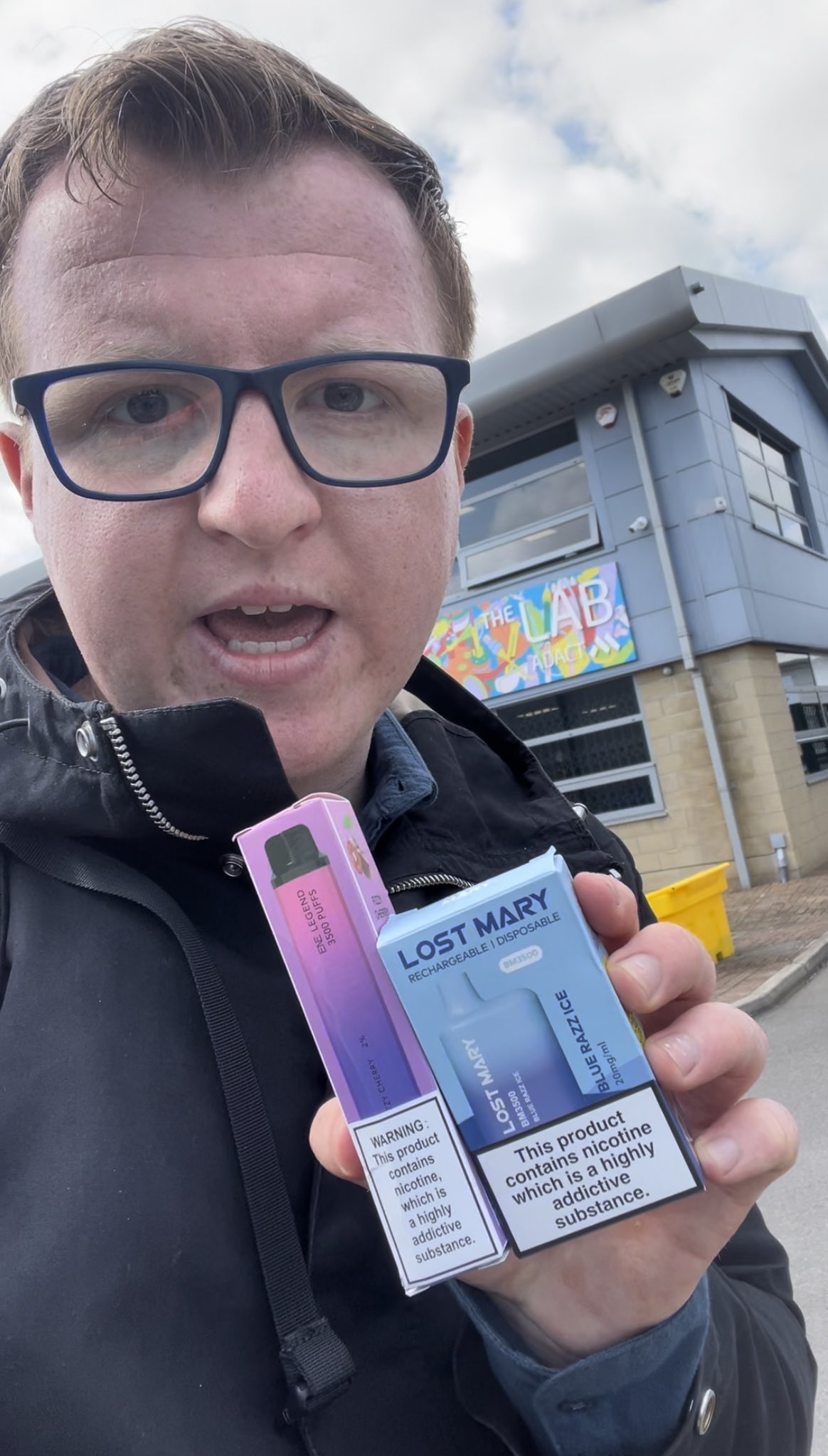 Fraser Knight on Twitter "The two vapes claimed to have 3,500 puffs in