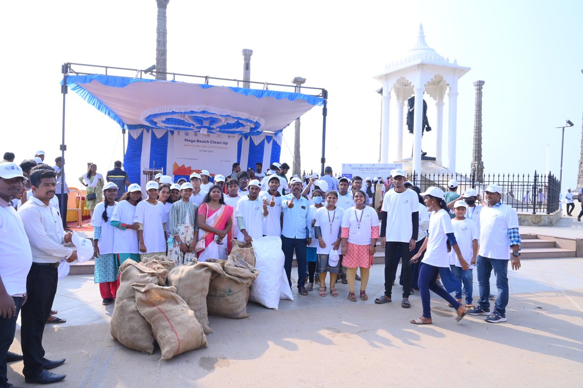 Street Play | Beach Cleanup | Walkathon | Pledge | Selfie Point and Signature Campaign
#G20BeachCleanup #Cleanup #CleanOceans #SaveOurBeaches #G20ForOceans #MyBeachMypride #MissionLiFE #ProPlanetPeople #ChooseLiFE
@moefcc 

3/3