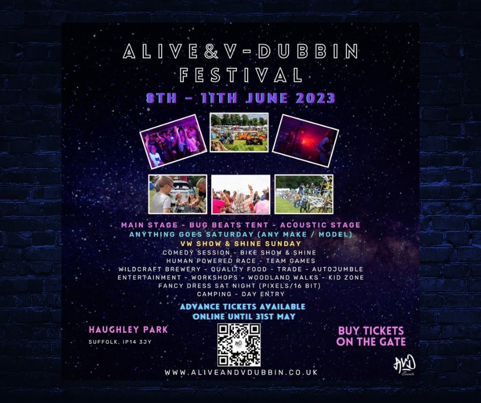 We headline Alive & V-Dubbin Festival on Saturday 10th June and it’s gonna be banging!💥💥💥 3 hours of absolute mayhem of the biggest hits of all time! BE THERE! 8.30pm Onwards 💙 Get your tickets now!!!
