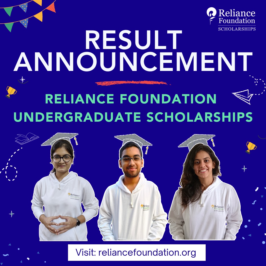 5,000 UG students selected for Reliance Foundation Scholarships 202223