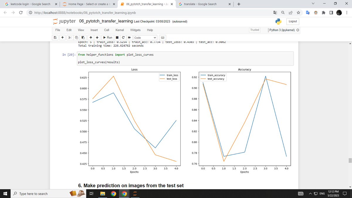 tusharpatel0's tweet image. I used Transfer Learning and get pretrained #EfficientNet model and using this model classify food.