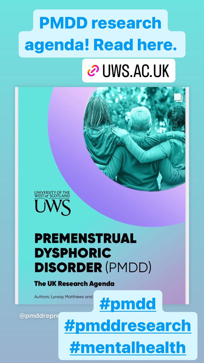 pmddrepresented's tweet photo. PMDD research agenda is out today! Please have a read! We’re thrilled it includes 2 of our campaign aims! @lynsay_matthews @viciouscyclepmd @PeriodsPower
https://t.co/QmUBHBmKhh #pmdd #pmddresearch
#reproductivedepression https://t.co/6wo83C3v9n