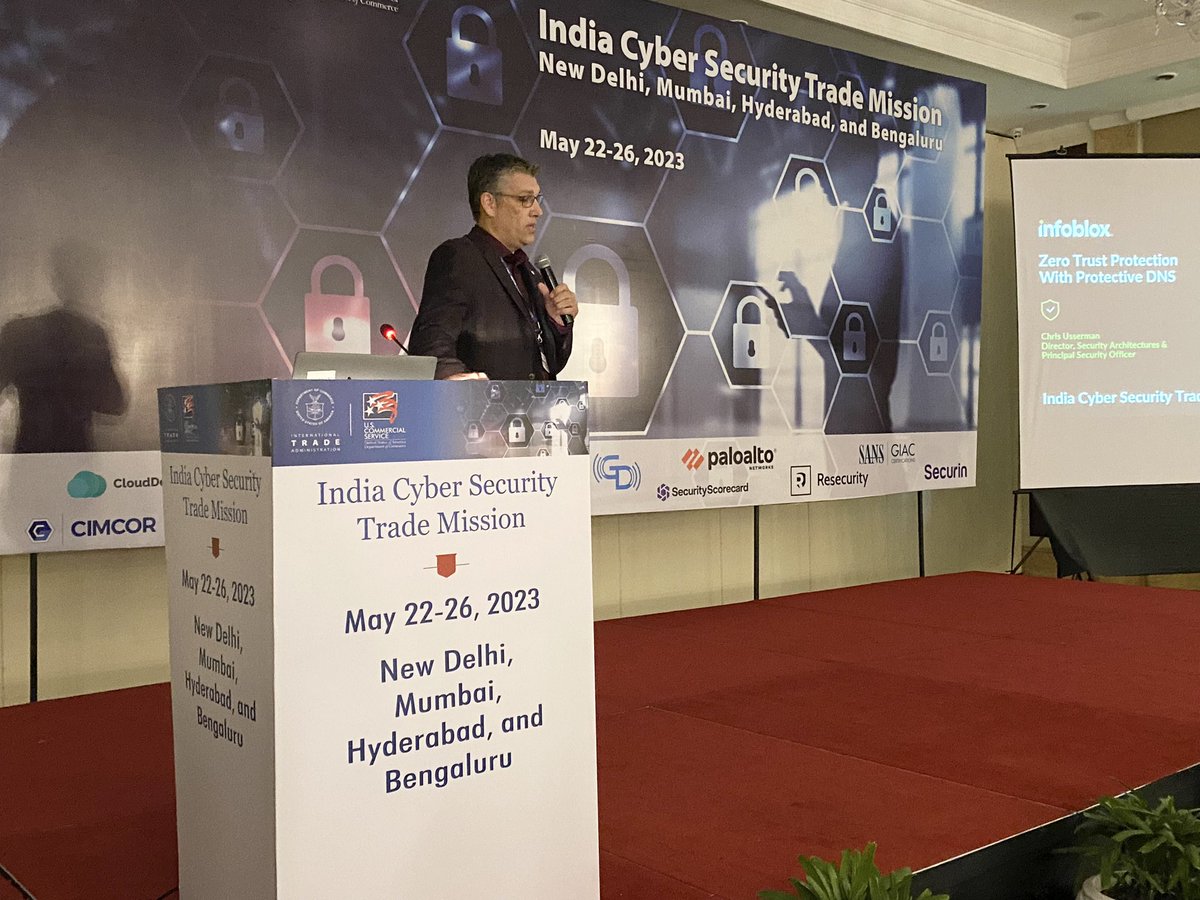 USCSIndia's tweet photo. Come and explore the partnership and collaboration opportunities with the participating US Cyber companies in New Delhi. Reach out to sudhir.kesharwani@trade.gov #USIndia #ExportUSA https://t.co/bGAE2thjPn