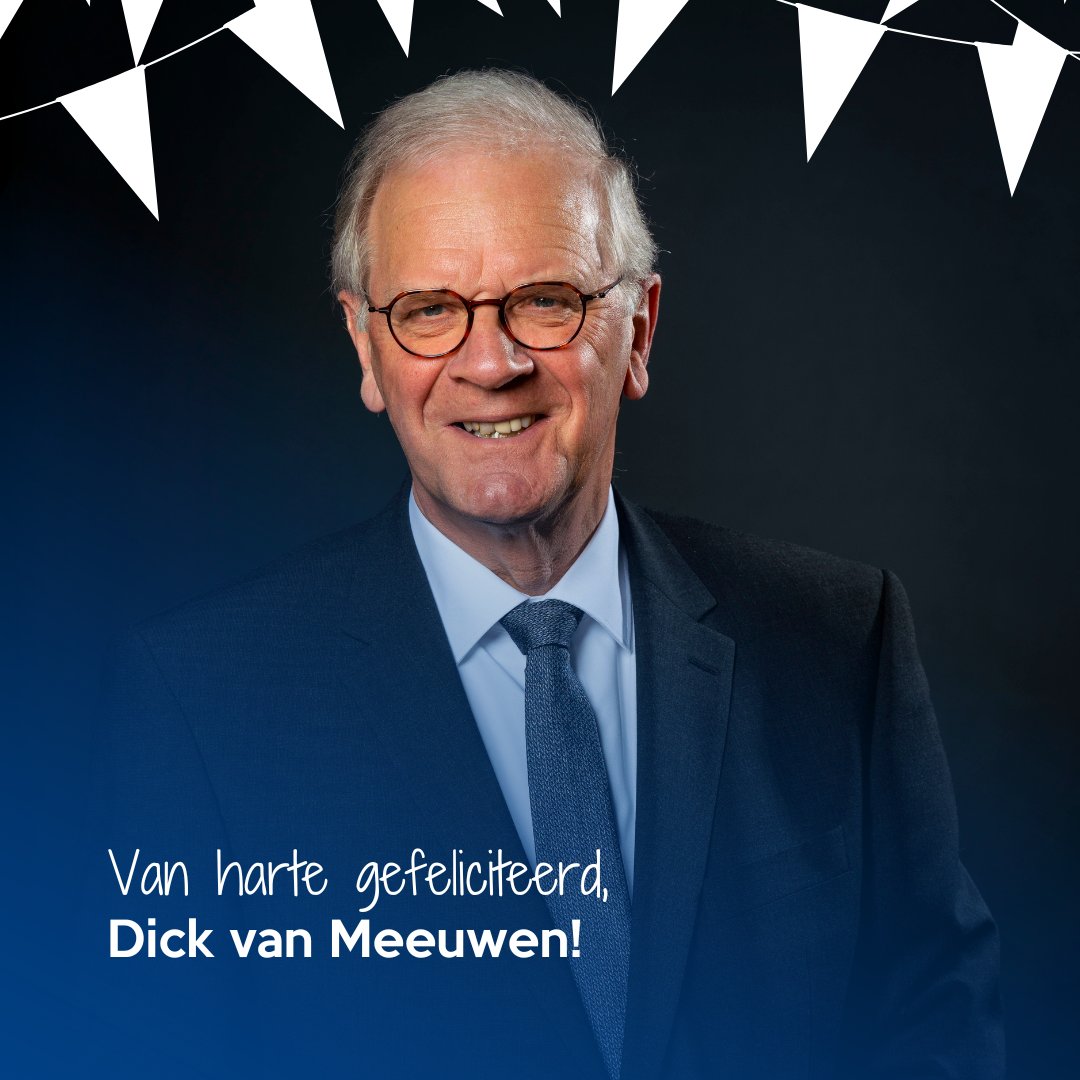 SGP Nieuws: Vandaag is onze partijvoorzitter Dick van Meeuwen jarig. We feliciteren hem van harte en wensen hem God's zegen en al het beste toe in zijn nieuwe levensjaar.