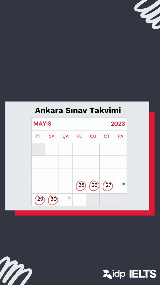 Şimdi kayıt ol sınırlı kontenjanı kaçırma!

ielts.idp.com/turkey/test-da…

#IDPEducation #IELTS #IELTSTest #IELTSSpeaking #IELTSStudy #IELTSTips #IELTSAdvice #IDPIELTS #Ankara