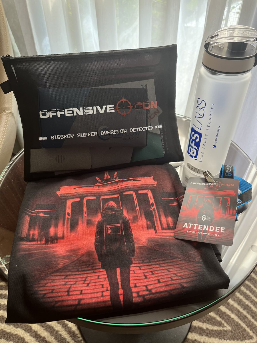 Incredibly grateful that I got the opportunity to attend the OffensiveCon conference in Berlin and meet so many wonderful people! It was definitely one of the best cybersecurity conferences I have been to!