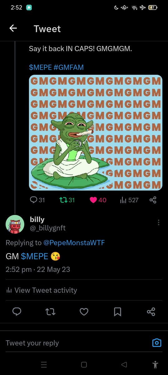 _billygnft's tweet photo. @PepeMonstaWTF https://t.co/p1Rss5oPLz