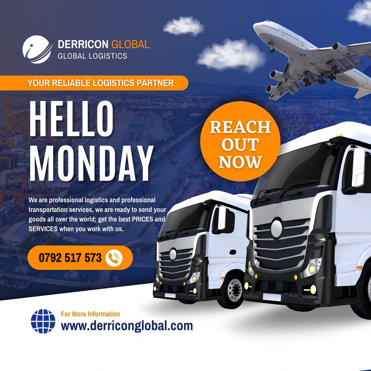 sihalogistics's tweet photo. Happy New Week π#boderlesslogistics #logisticscompany #LogisticsManagement #courierservices #DeliveryService #DerriconDelivers #shippingcompany https://t.co/pRtQbBRVI4