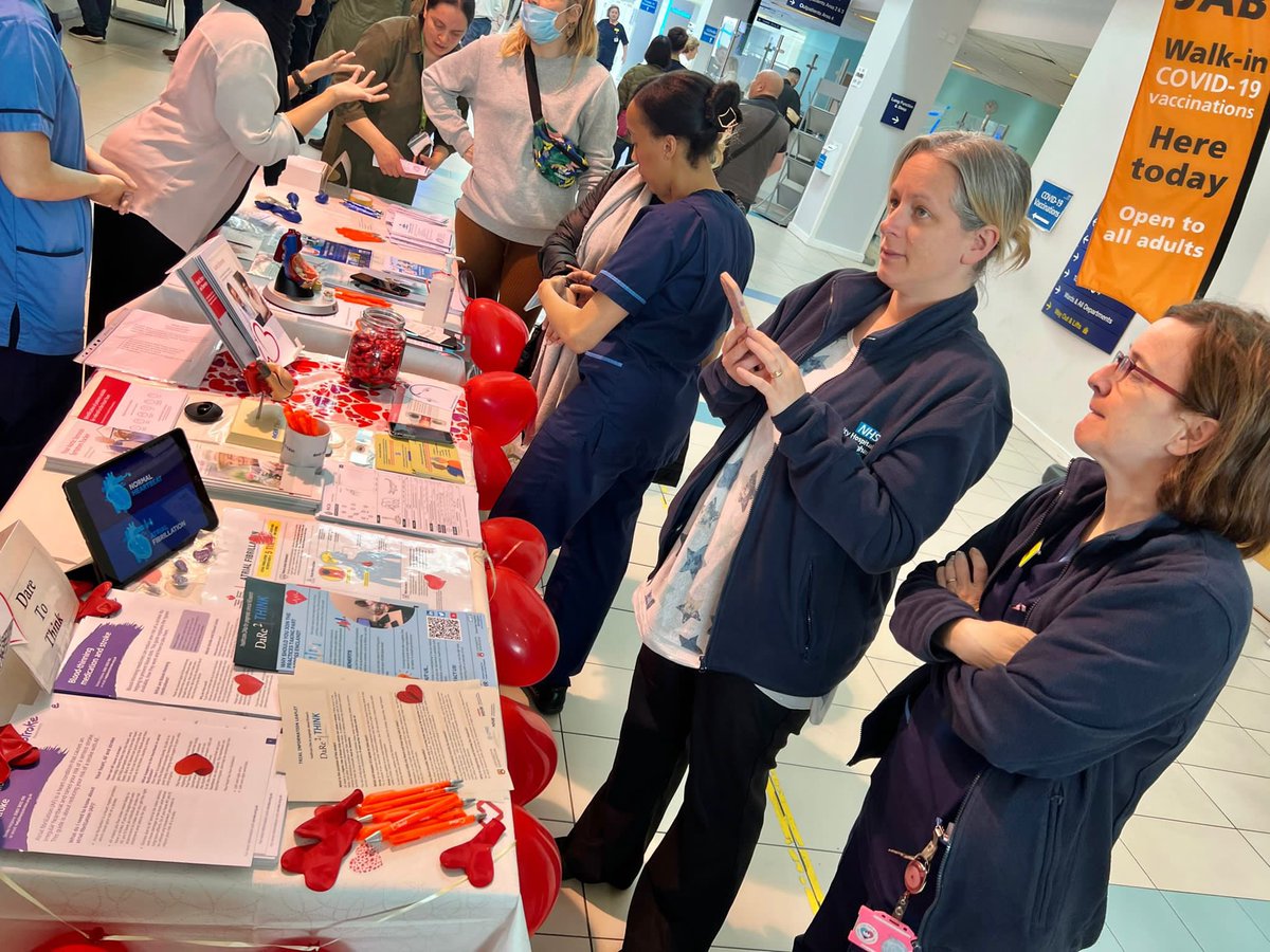We had a fantastic time on Friday celebrating #internationalclinicaltrialsday at the #researchshowcaseUHB! Thanks to all the staff and members of the public who came to chat to us about #DaRe2THINK

#diversityinresearch