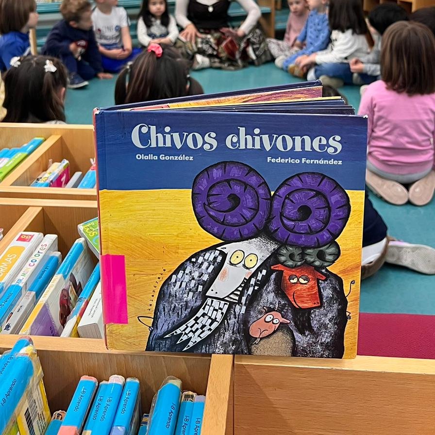 BPECuenca's tweet photo. 👦👧 El pasado sábado, en el #ClubDeLectura #Prelectores, leyeron el cuento «Chivos chivones», de ✍️ Olalla González y 🖌️ Federico Fernández
📗 Un cuento popular 🇪🇺 que demuestra que la inteligencia y el ingenio valen más que la fuerza física 😉
@encuentada @KalandrakaEdit https://t.co/FyqkQJw2ck