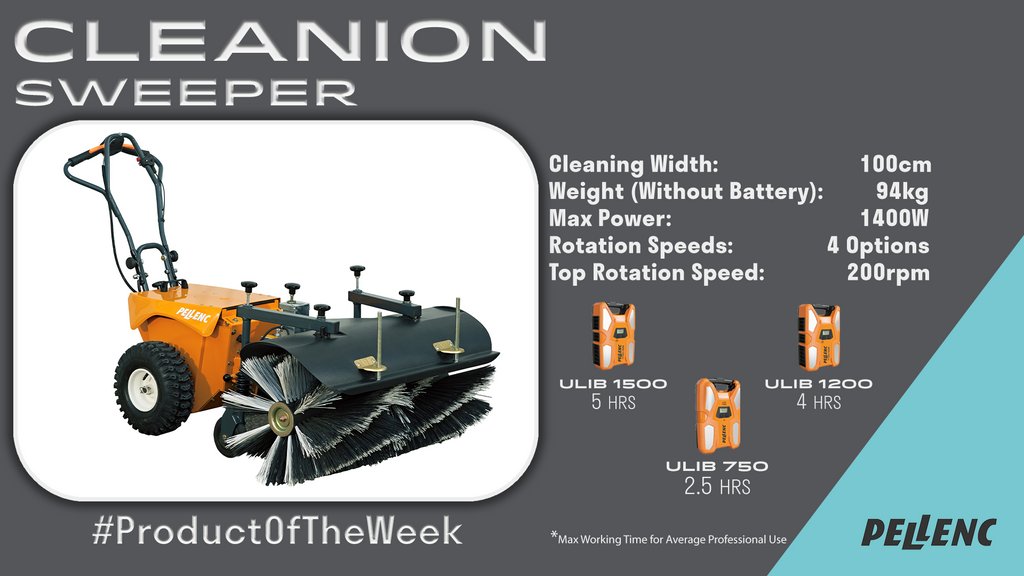 PellencUK's tweet photo. The CLEANION's compact size, when compared to large street sweepers, lets you get into areas the larger vehicles simply can't.
#pellenc #loveelectric #respectingnature #cleanion #sweeper #streetcleaner #greenenergy #batterypower #campact #roadsweeper #snowplough https://t.co/dGS7sGbCSm