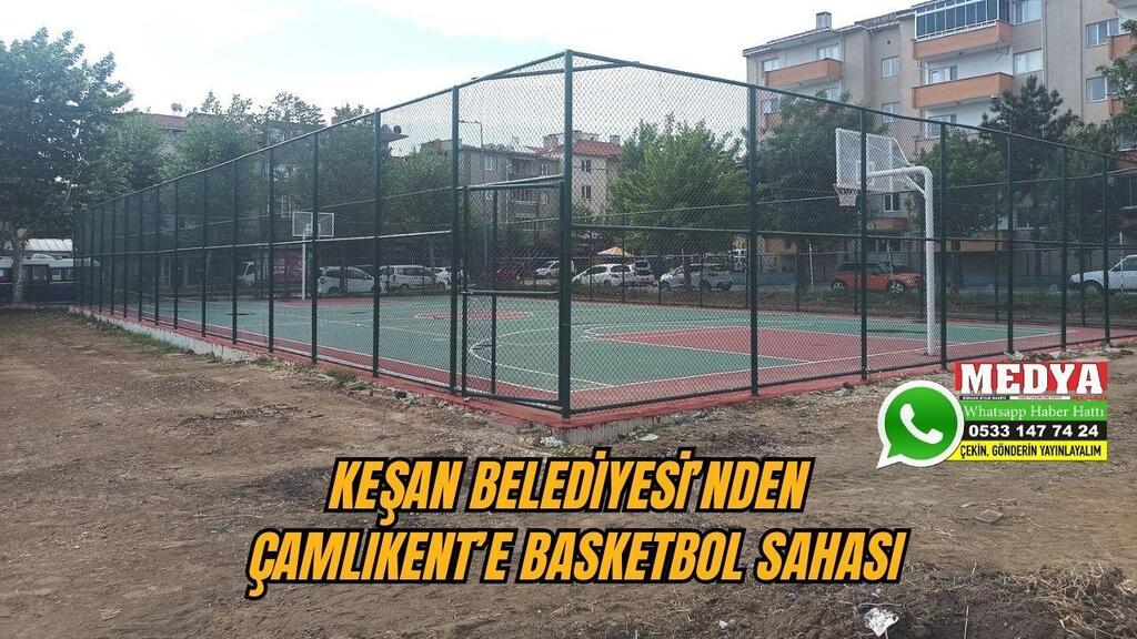 Keşan Belediyesi’nden Çamlıkent’e basketbol sahası ift.tt/rv6OdRi