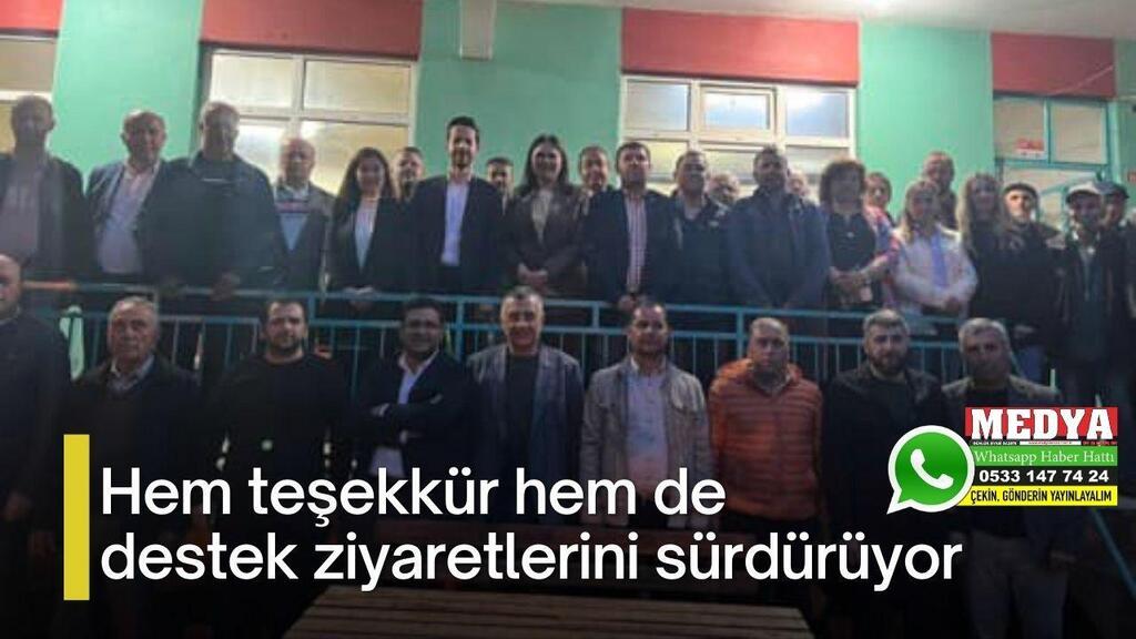 Aksal, hem teşekkür hem de destek ziyaretlerini sürdürüyor ift.tt/VwLu2c0