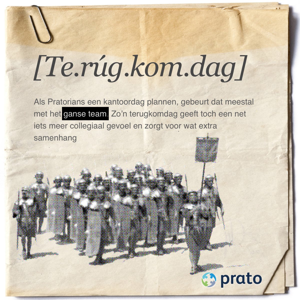 PratoHR's tweet photo. We werken remote-first, maar de meeste teams plannen toch zeker 1 kantoordag per week in omdat het gewoon leuk is om een dagje face to face samen te werken 😊🙌

#PratoBoek 📖👉 https://t.co/vCCa8NBazf #LifeAtPrato #Cultuur #RemoteFirst https://t.co/SoGmJz73uI