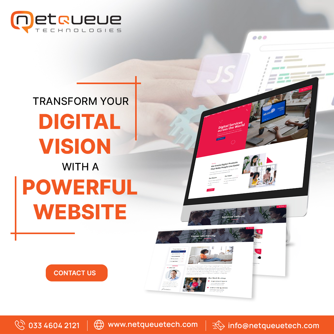 NetqueueTech's tweet image. 👉We Build Websites That Make A Lasting Impression

Get in touch with us
☎️033 4604 2121
🔗netqueuetech.com
📩info@netqueuetech.com

#websitedesign #webdesign #webdeveloper #branding #websitebranding #cmswebsite #ecommercewebdesign #seo #graphicdesign #netqueuetechnologies