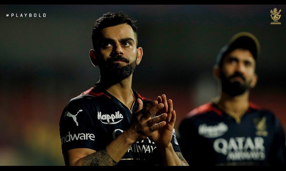 _hetalpate's tweet photo. Feels sad for Virat Kohli ❤️
Bhai dil se bhura lag raha hai😞

#virat #ipl #rcb https://t.co/Ja51jUXelK