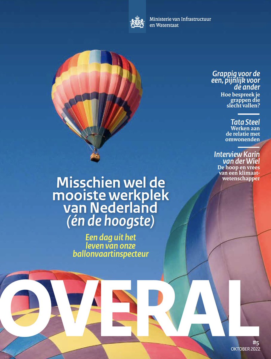 Voor het personeelsblad vh Ministerie van infrastructuur en Waterstaat <a href="/MinIenW/">Ministerie van Infrastructuur en Waterstaat</a> sprak ik met met 2 medewerkers die uit Syrië en Iran hierheen vluchtten en hier via het programma Hoogopgeleide Talentvolle Statushouders aan het werk gingen. Leuke opdracht voor <a href="/MHJournalistiek/">Maters&Hermsen</a>.