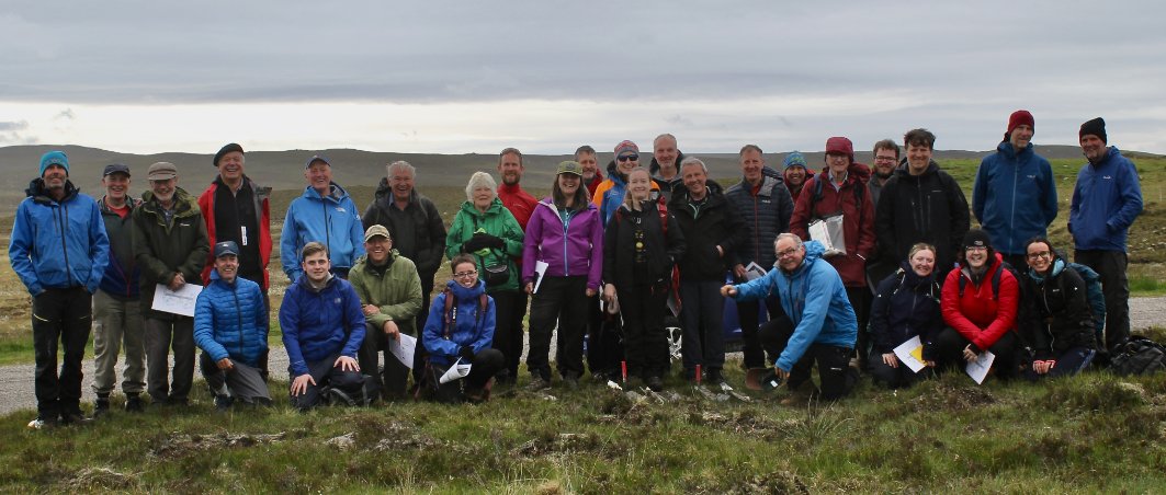 Greatly enjoyed the @QuaternaryRA_UK Wester Ross Field Meeting. A big thank you to Prof Colin Ballantyne for organising and also to all of the contributors for presenting their research and leading the discussions on a wide range Quaternary Science.