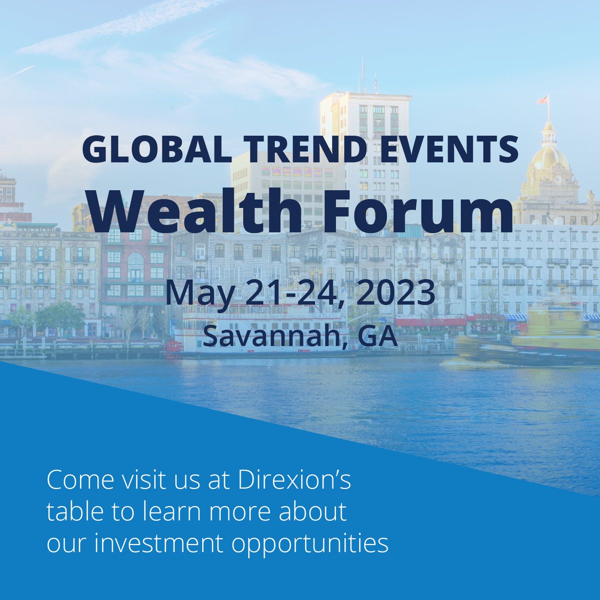 Calling all investment advisors and fund managers! The GTE Wealth Forum is your chance to chat with one of our financial professionals about Direxion’s ETFs. #GTEWealthForum Learn more about Direxion's Non-Leveraged and Strategic ETFs ➡️ trib.al/K4QfiiI