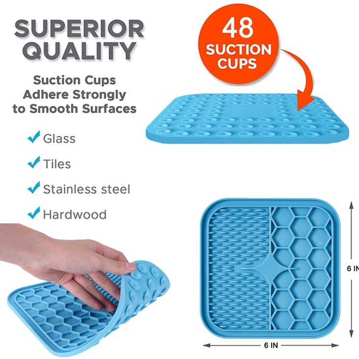 lux_pets's tweet photo. Pet licking pad 

https://t.co/VX6AycFJEL https://t.co/t6YFEckabV