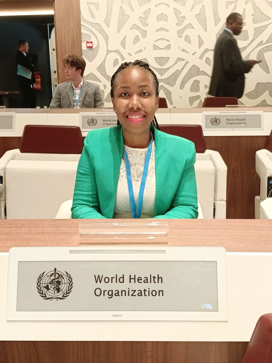 I am so honoured to be attending the #WHA76 in person as part of the @NursingNow2020 delegation. Looking forward to meeting the RSA Minister of Health @HealthZA and the entire delegation in the next 2 days. #NursingNowChallenge
#Health4All