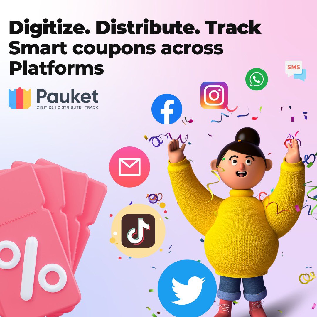 PauketInc's tweet image. Three pillars of @PauketInc! 

#saasproduct #Coupons #madtech #digitalpromotions #pickpauket #distribution