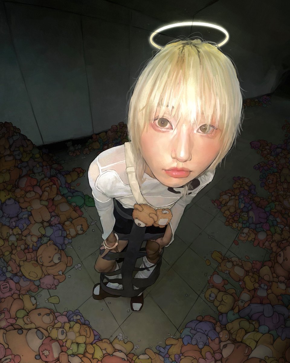 reposting my most grueling artwork🧸