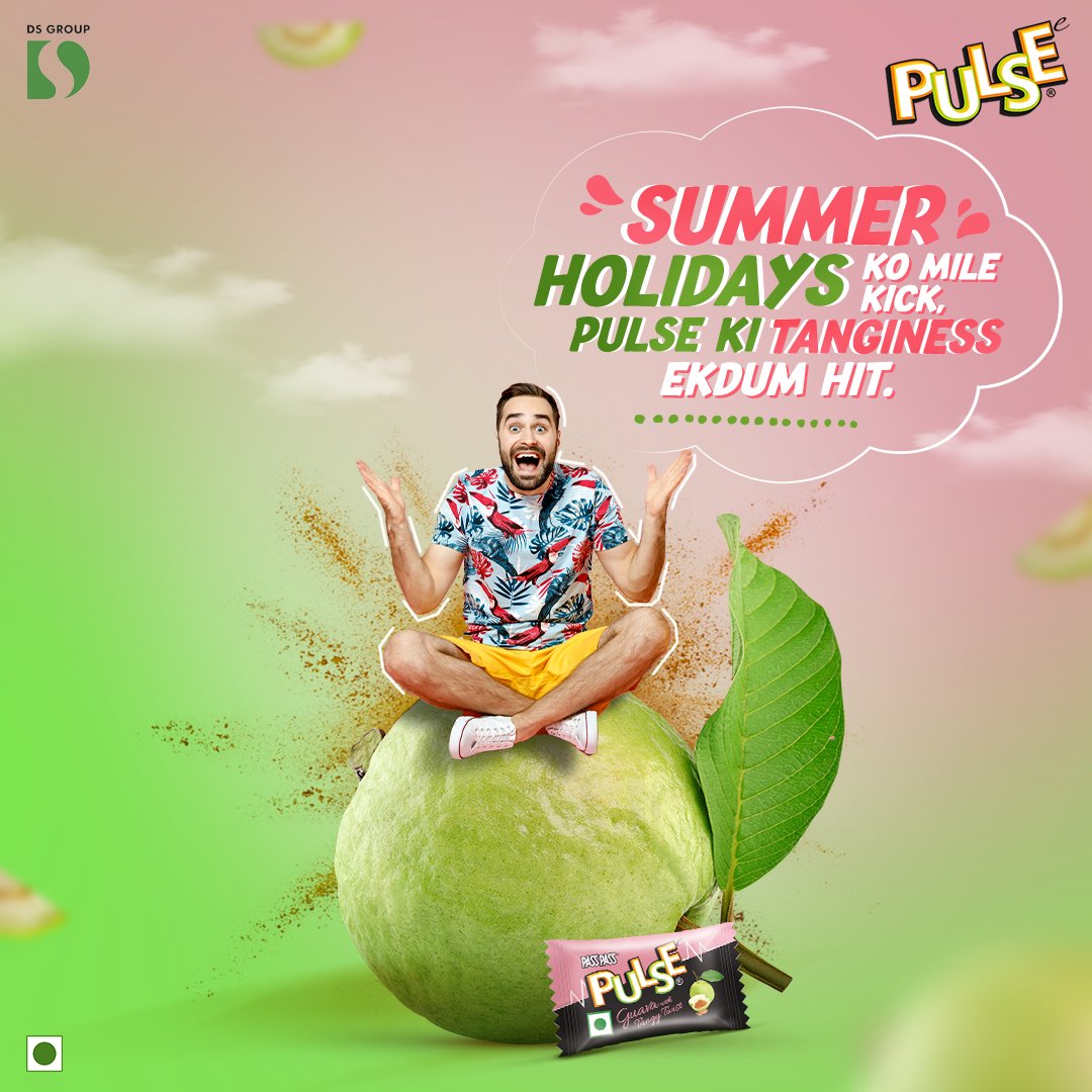 PassPass_Pulse's tweet photo. Vacation ke time par Guava aur Pulse ka combination with the chatkaaredaar Masala banaye har moment tangy.
#PulseCandy #PranJaayeParPulseNaJaaye #Summers #Vacation #PulseGuavaCandy #BossCandy #Monday #MondayMotivation https://t.co/wHBEng1hMI