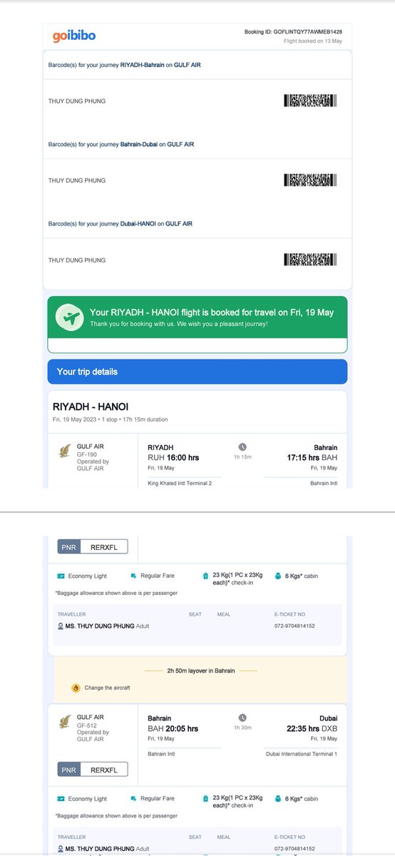 iamthiruu's tweet photo. Nightmare in Dubai airport for my wife!
No response from Goibibo/Gulf air yet for this issue .

Please respond @goibibo_tech https://t.co/qZWg3LyD6P