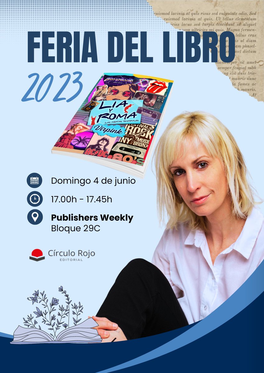 Virpink's tweet photo. ¡Pues que vuelvo a la feria y que me hace muchísima ilusión!

Me encantará veros por allí ❤️

@FLMadrid @PubWeekEs https://t.co/LQ1ok3yQdA