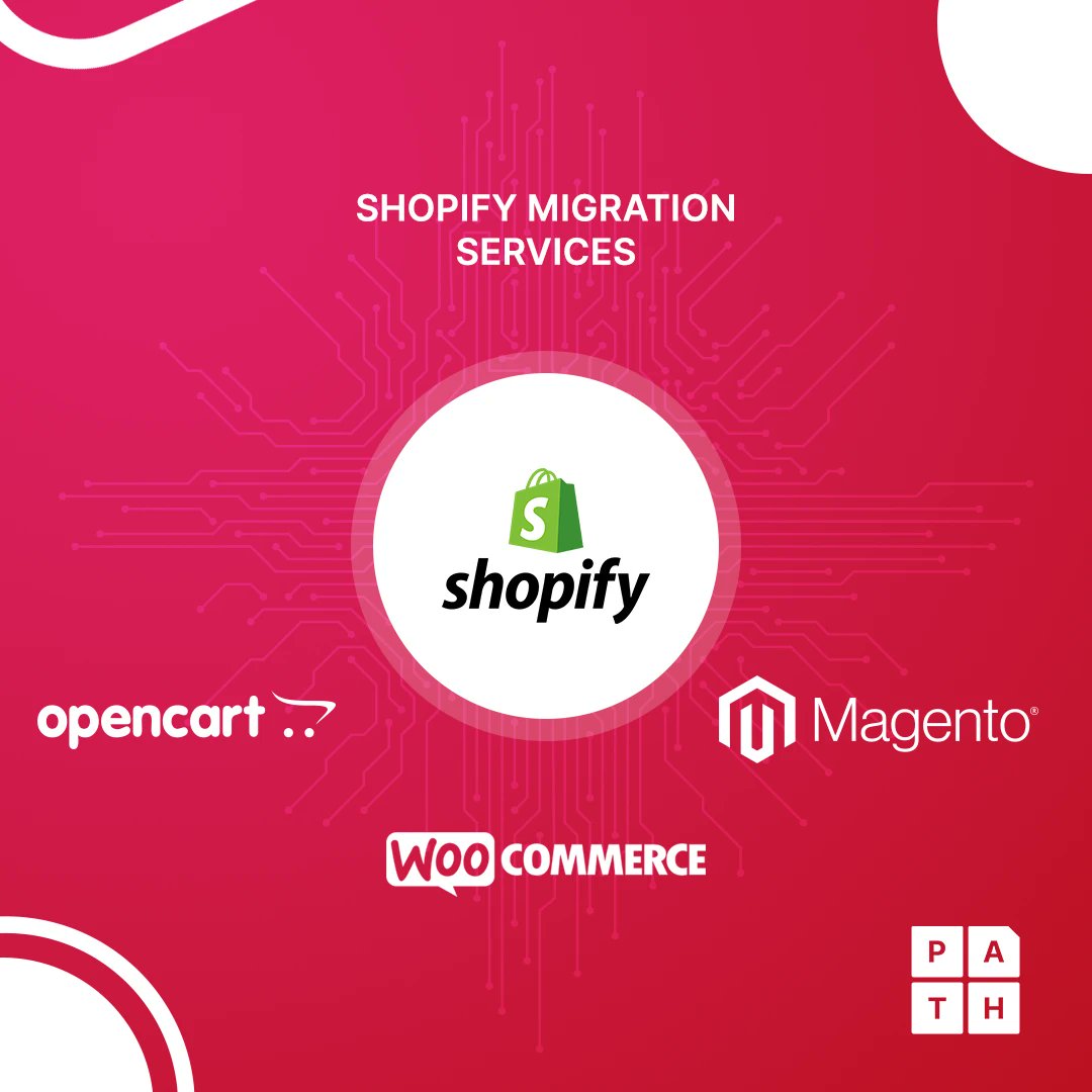 Thinking of upgrading your e-commerce journey? We are here to help 🙌 From Magento to WooCommerce, we've migrated them all to Shopify seamlessly. Let's transform your business with the power of #Shopify.