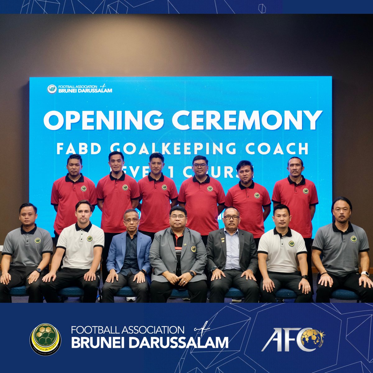 AFC Goalkeeping Coaching Certificate Course - Level 1

The opening ceremony for the AFC Goalkeeping Coaching Certificate Course - Level 1, has kicked off to a great start today, 22 May.
