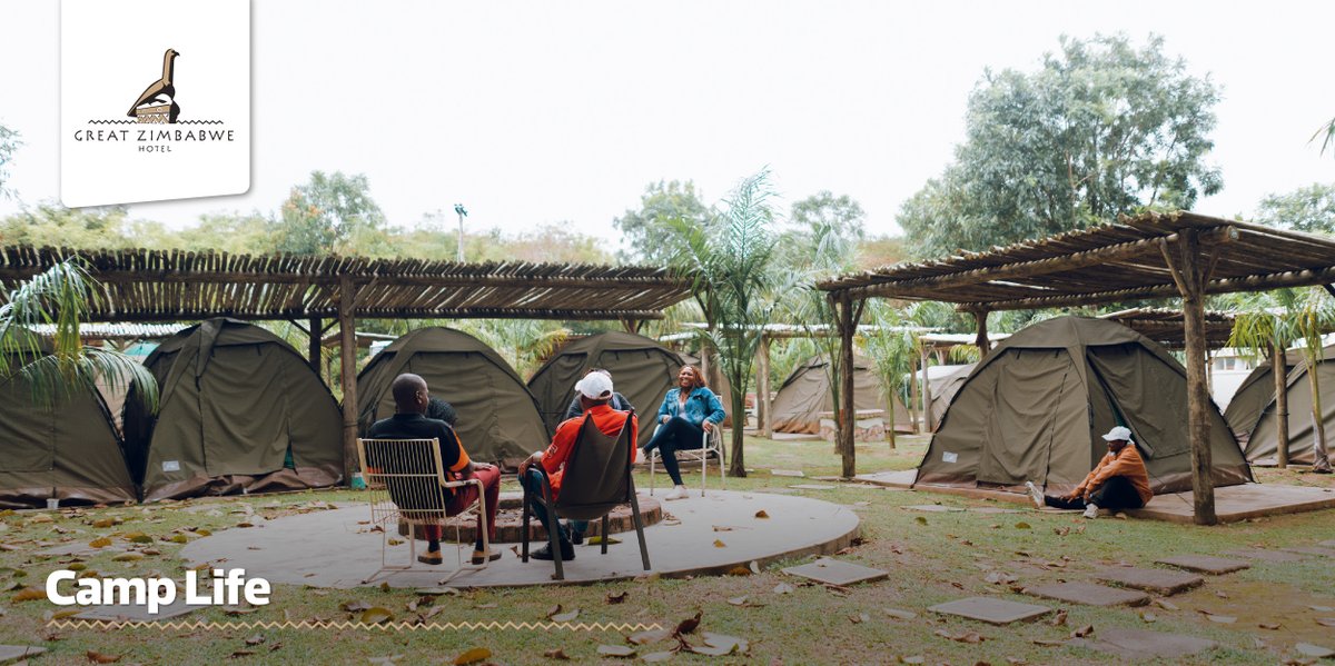 Life is better when camping.​

Contact us  on reservations@gzim.africansun.co.zw to make a reservation.​

#CampLife #Camping #OutDoors #GreatZimbabweHotel