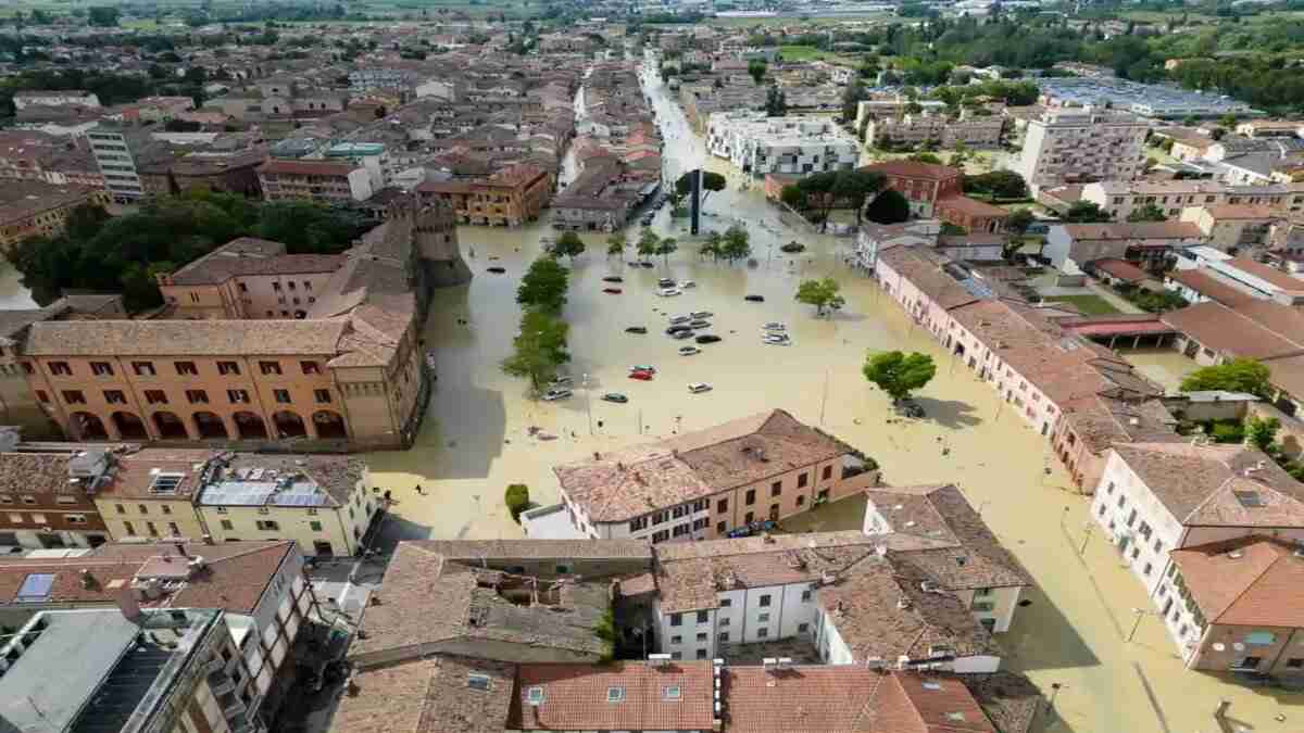 A million hectares of forests in Alberta, Canada are on fire. In north east Italy over 6 months rain fell in 36 hours. @WMO reports global warming will soon exceed 1.5°C. Dangerous climate change is here. Demand no more new oil & gas development.