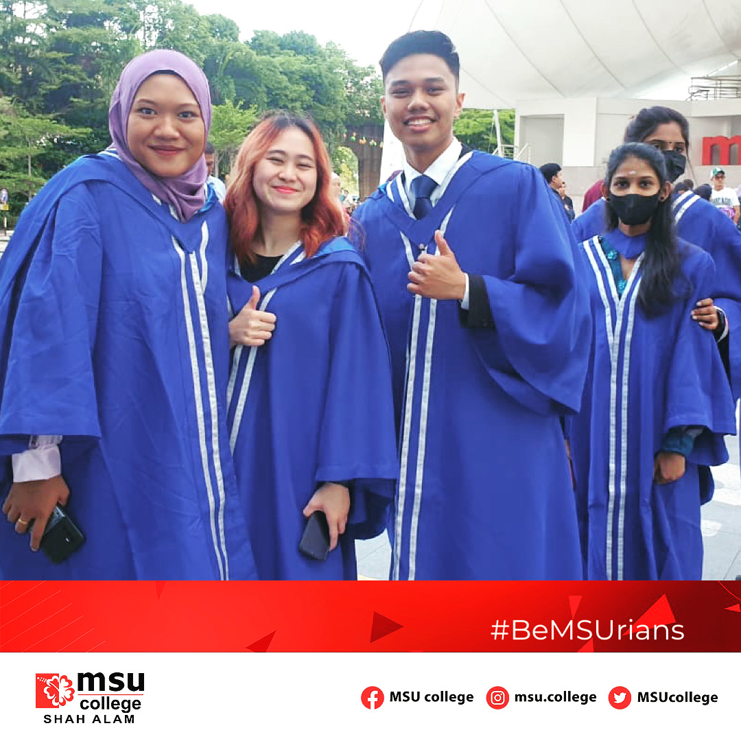 MSUcollege's tweet photo. It’s always seems impossible until it’s done. Congratulations #MSUrians for making your dreams possible!
#MSUcollegeshahalam
#MSUmalaysia
#YayasanMSU
#Graduasi25
#MSUcollege https://t.co/ChOUHWmnia